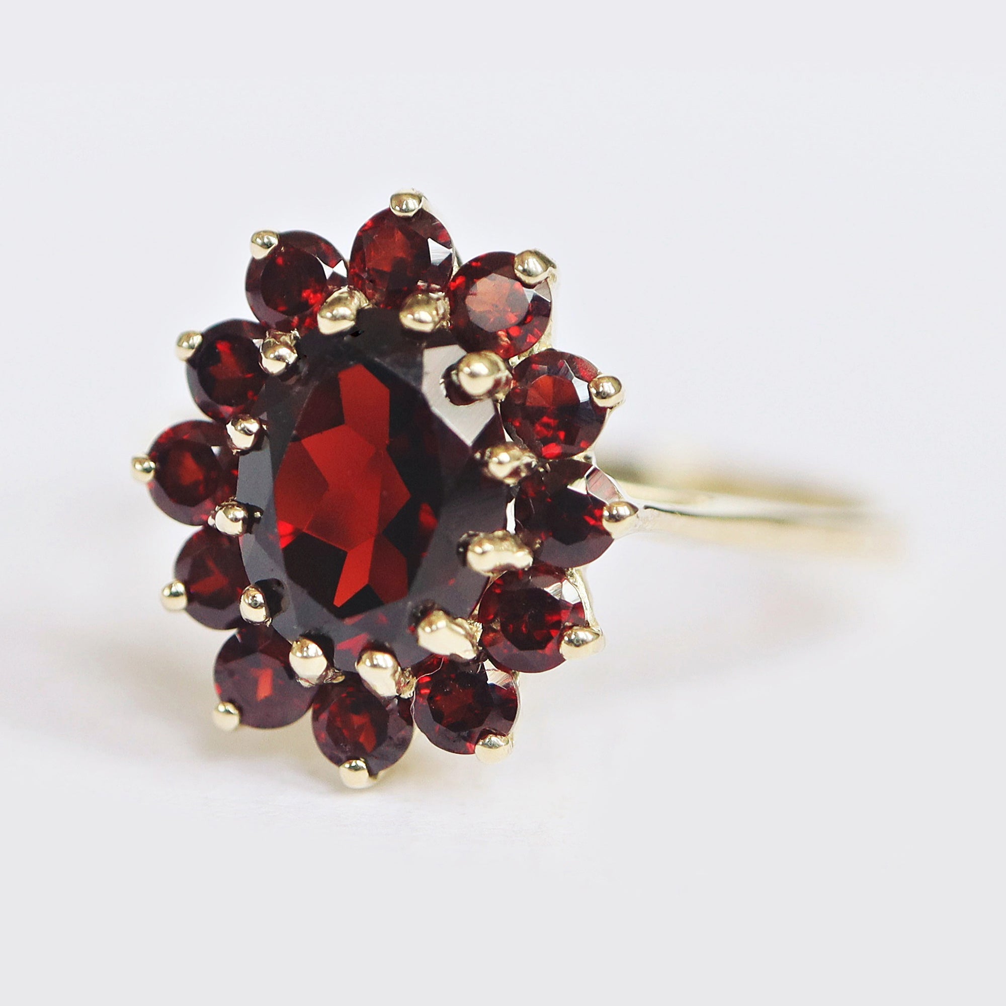 Garnet Ring Vasilia