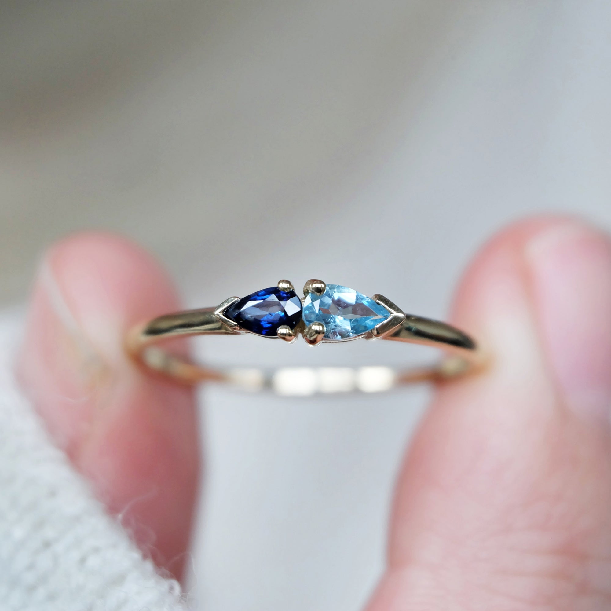 Aquamarine Sapphire Ring Hamelin