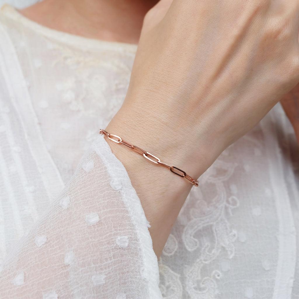 Petite Paperclip Bracelet Valerie - SOVATS